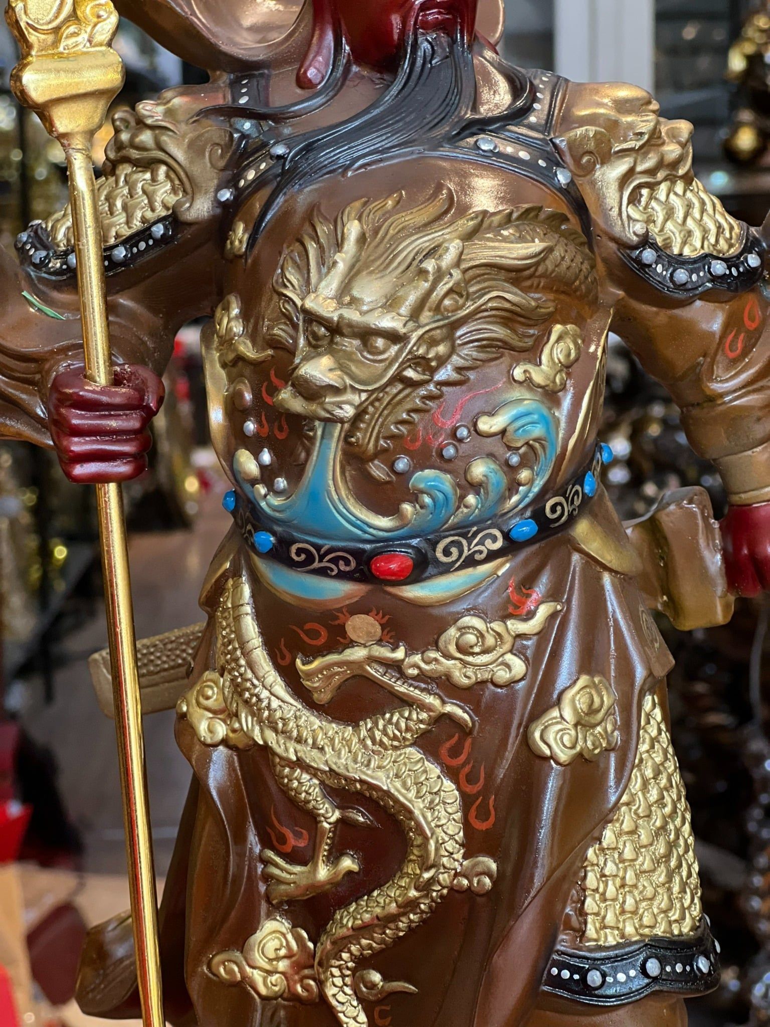 Tượng quan công bằng đồng
