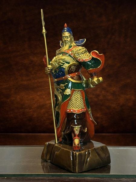Tượng quan công bằng đồng
