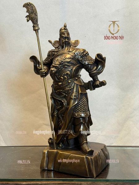 Tượng quan thánh bằng đồng hun