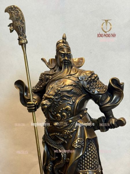 Tượng quan thánh bằng đồng hun