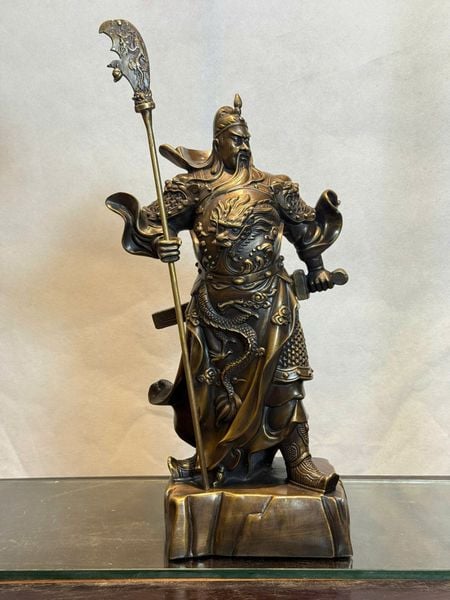 Tượng quan thánh bằng đồng hun