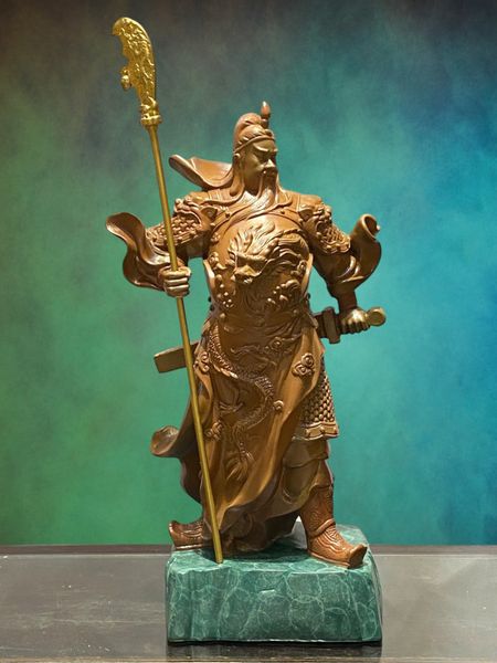 Tượng quan công bằng đồng