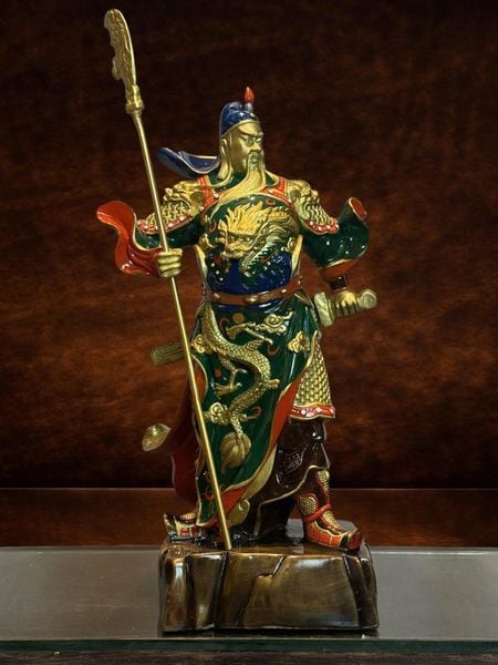 Tượng quan công bằng đồng