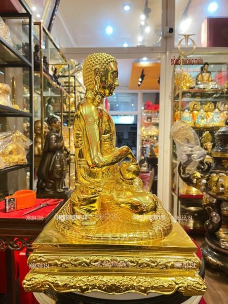 Tượng thánh tăng sivali bằng đồng