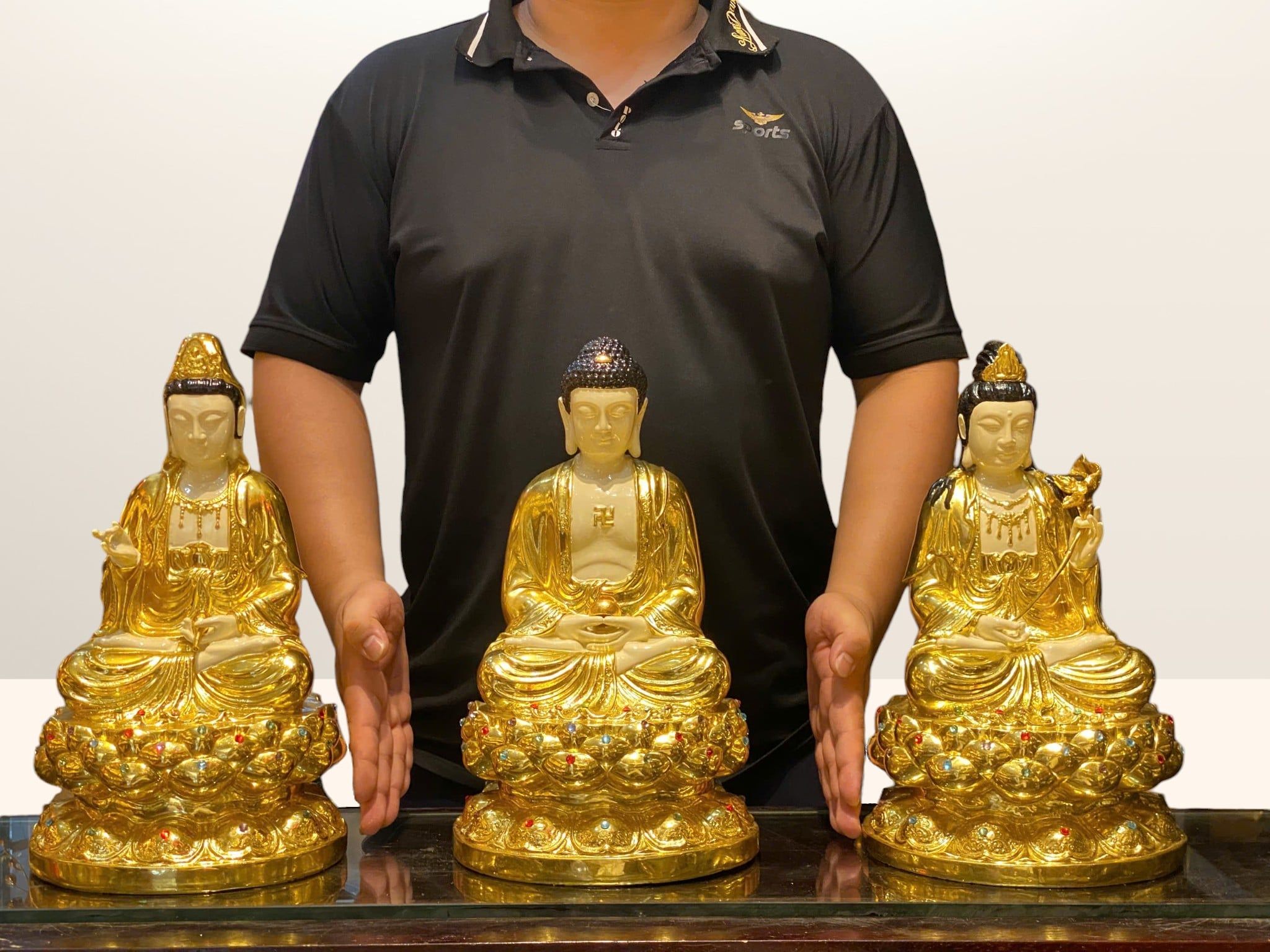 tượng tây phương tam thánh