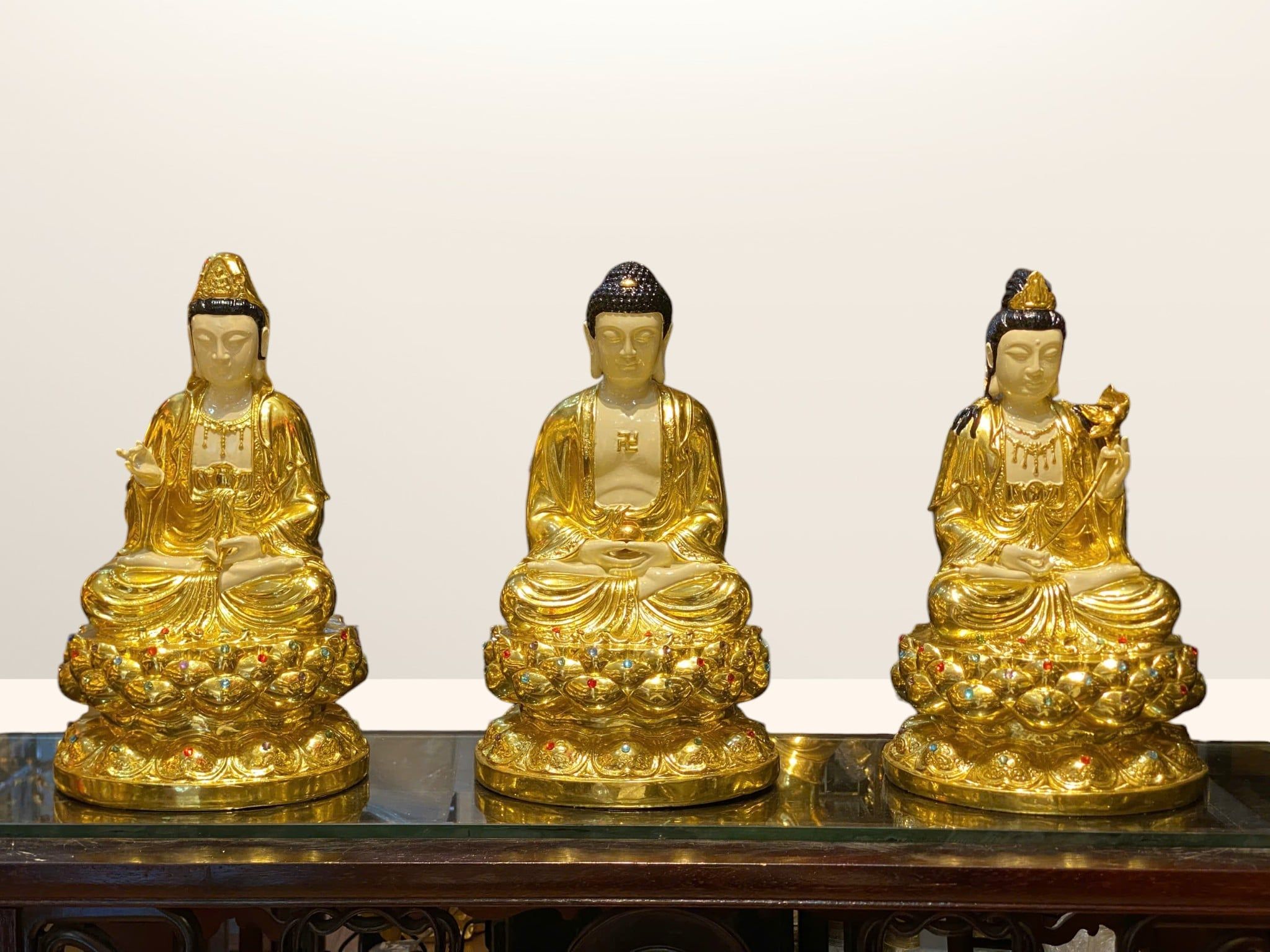 tượng tây phương tam thánh