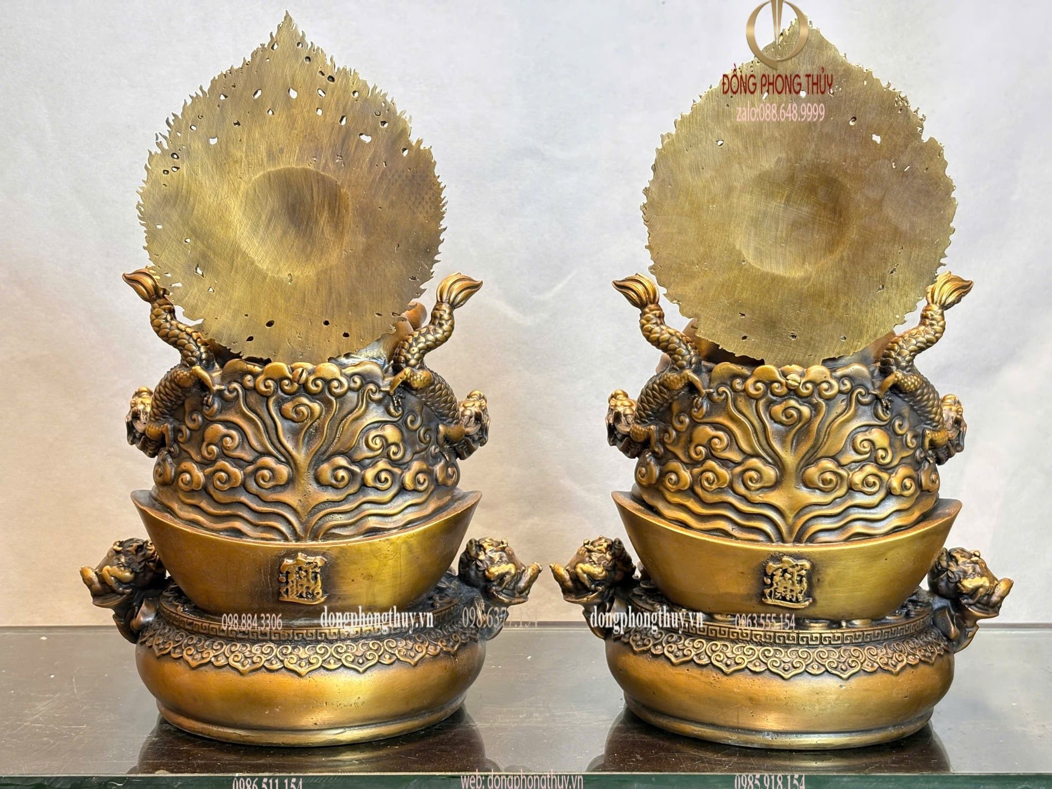Thần Tài - Thổ Địa cao 38cm nặng 18kg