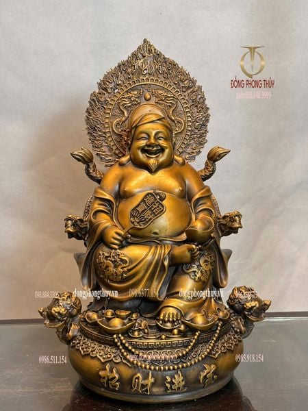 Thần Tài - Thổ Địa cao 38cm nặng 18kg