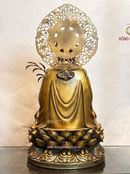 Tượng phật Thế Chí Bồ Tát bằng đồng