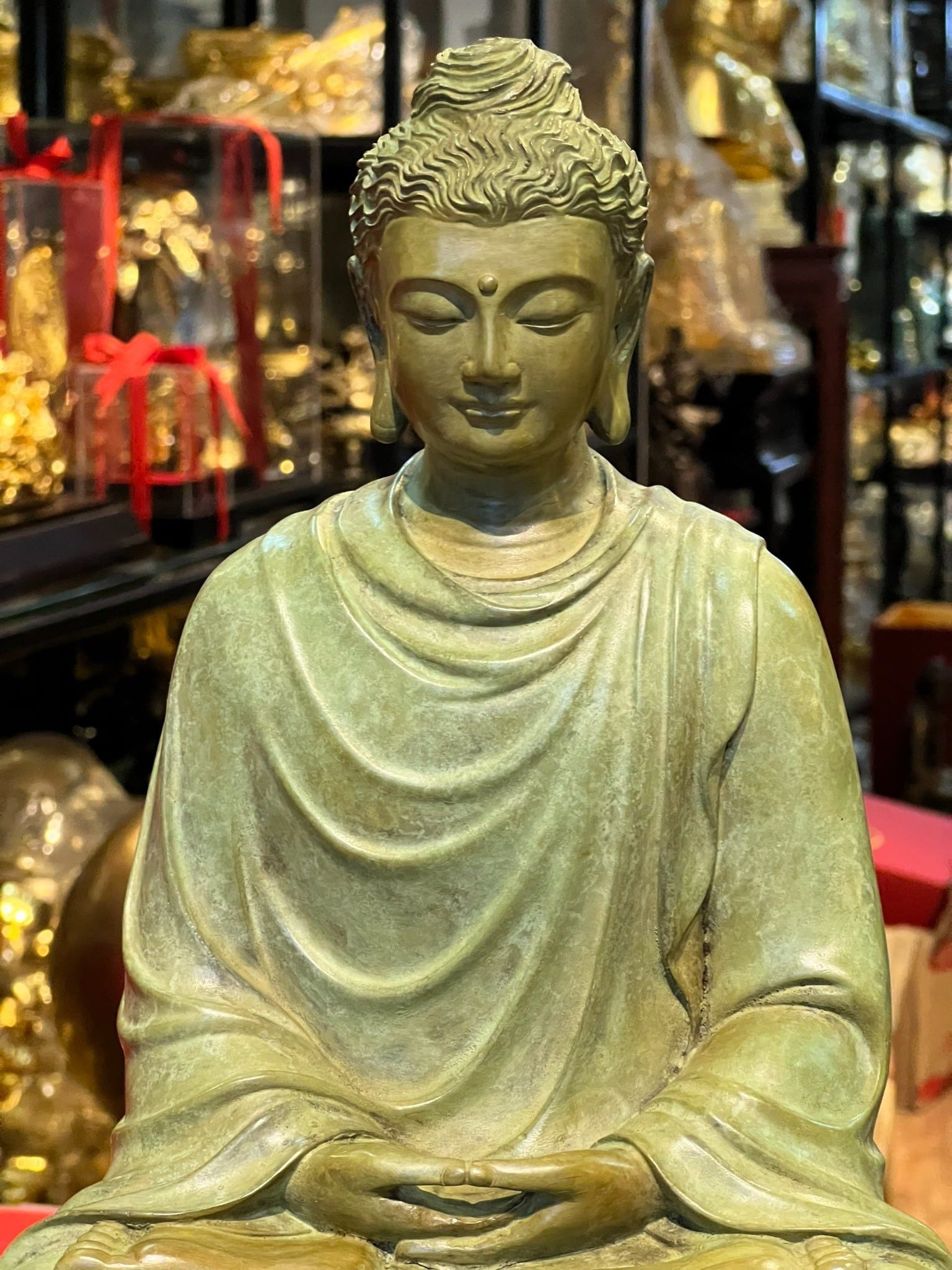 Tượng phật thích ca bằng đồng