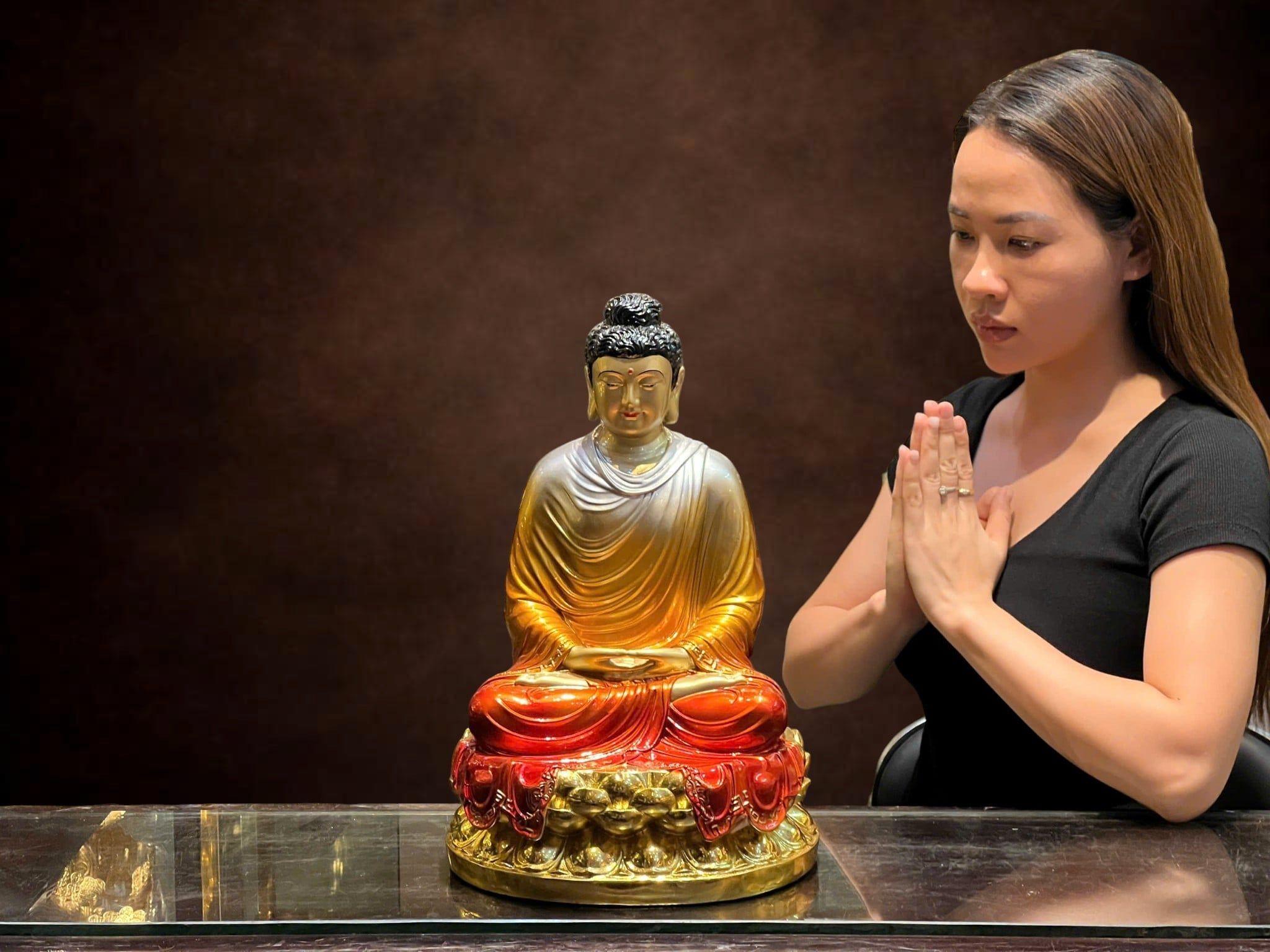 Tượng Thích Ca Mâu Ni bằng đồng