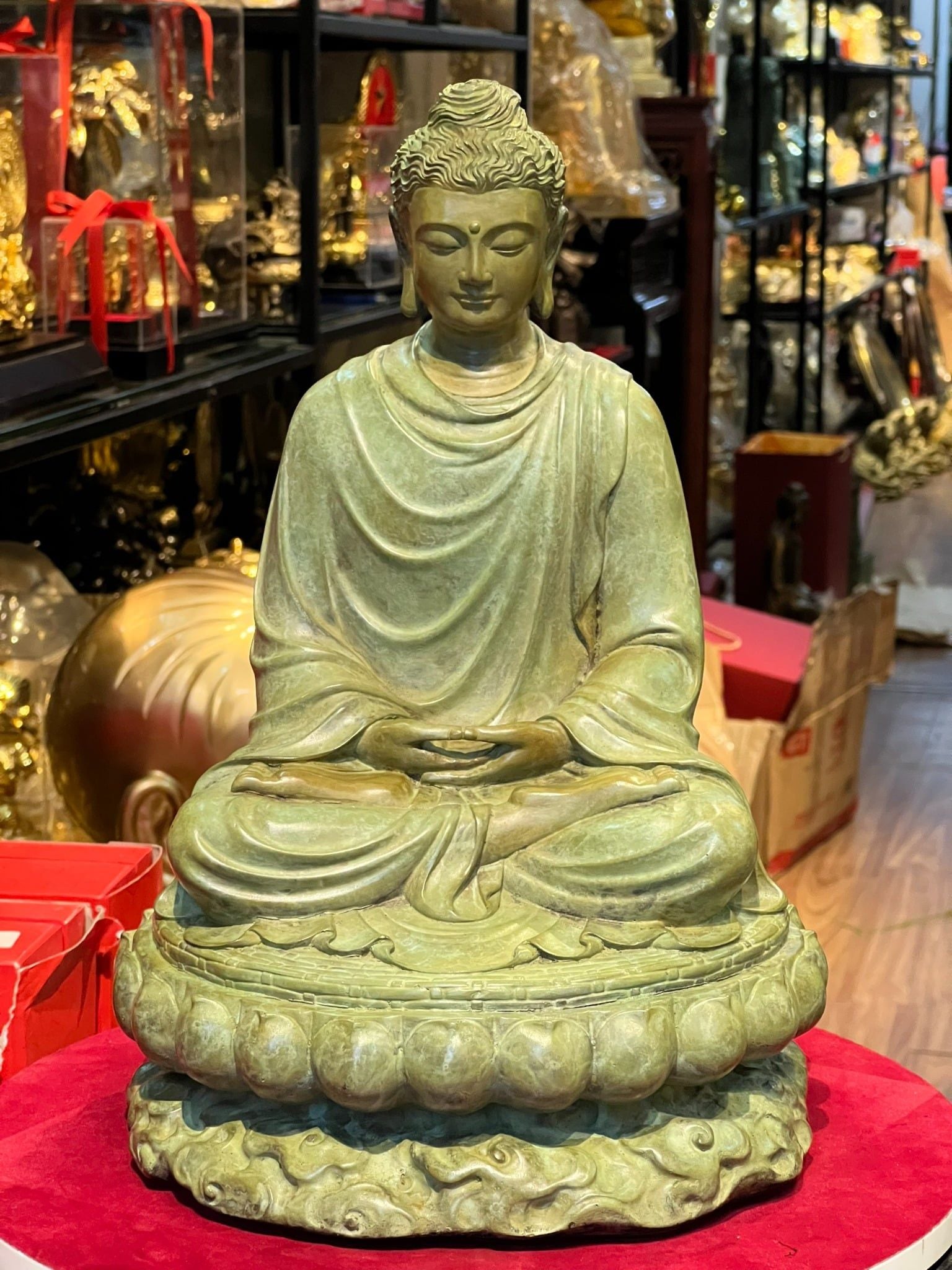 Tượng phật thích ca bằng đồng