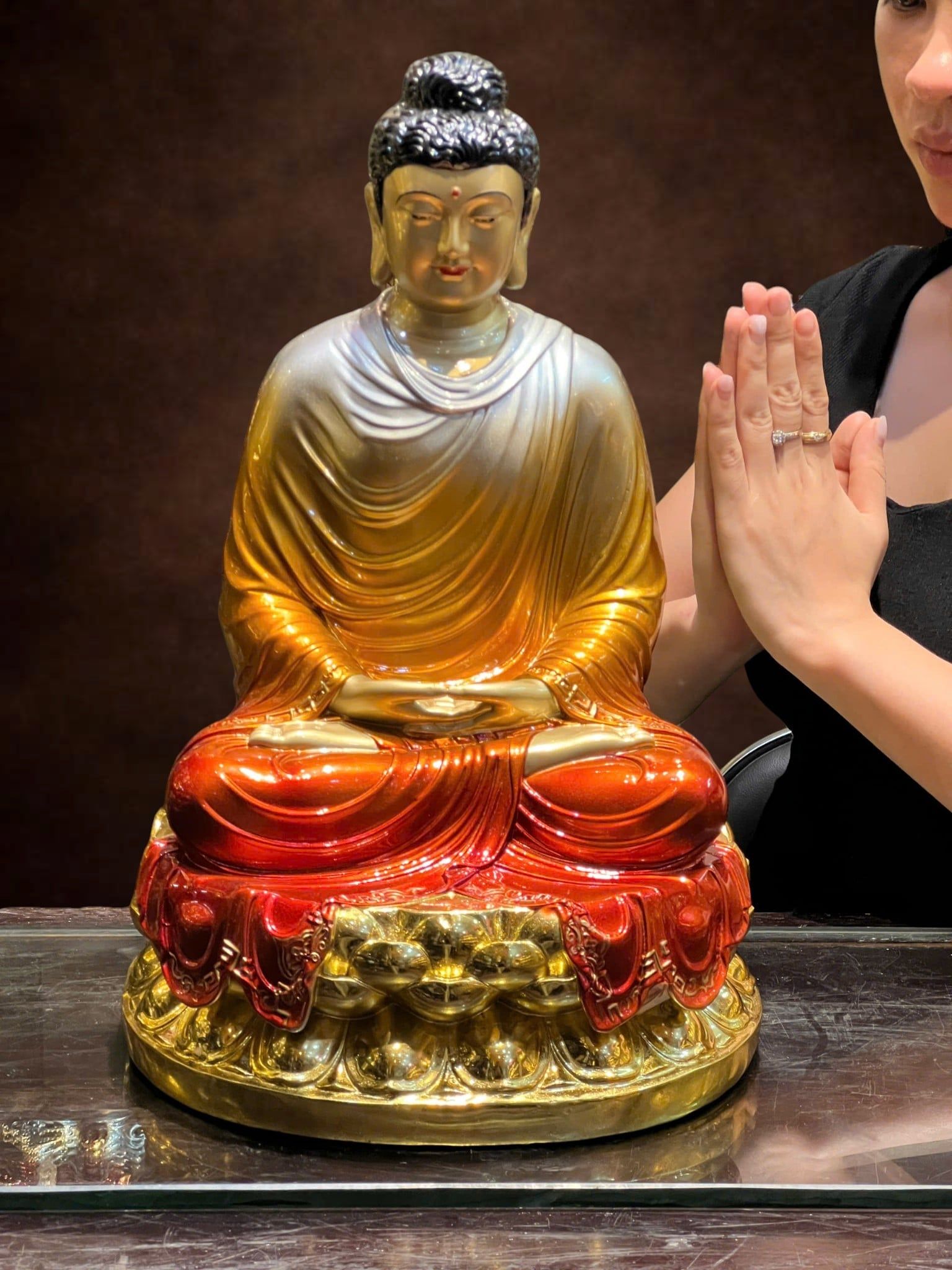 Tượng Thích Ca Mâu Ni bằng đồng
