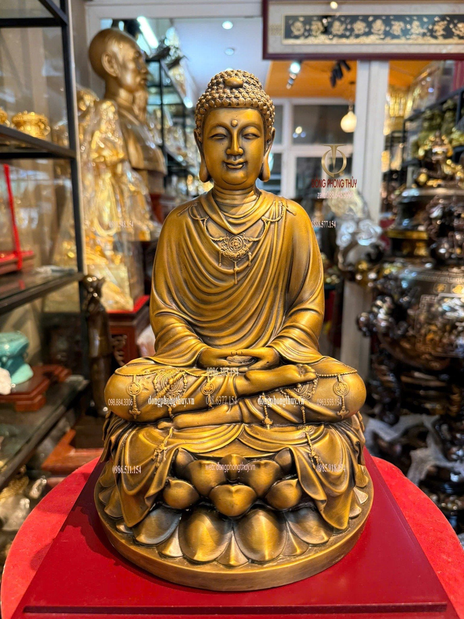 Tượng thích ca bằng đồng