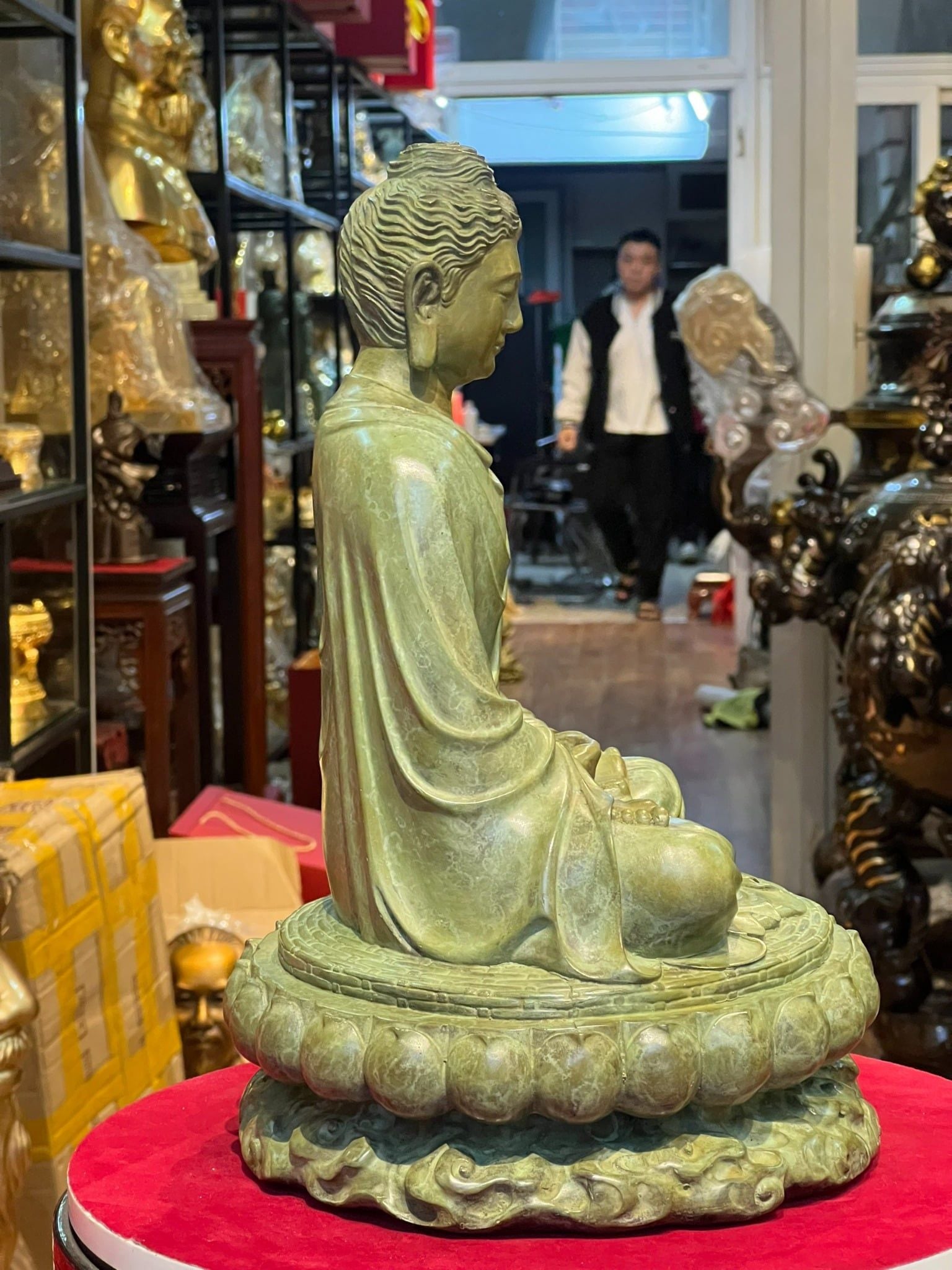 Tượng phật thích ca bằng đồng