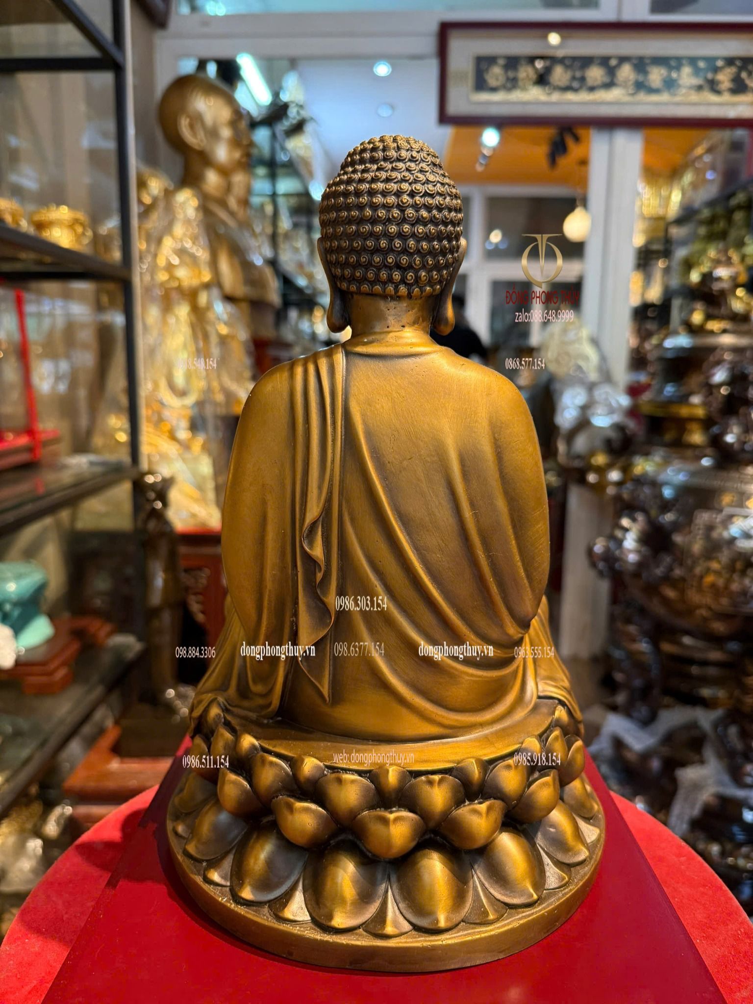 Tượng thích ca bằng đồng