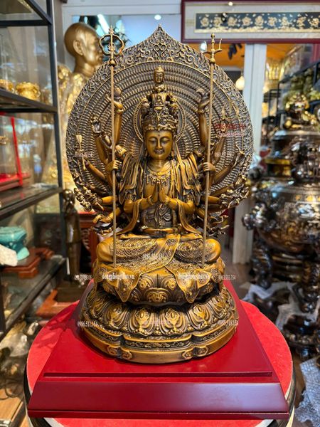 Tượng thiên thủ thiên nhãn bằng đồng