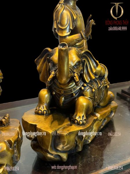 Văn thù sư lợi-phổ hiền bồ tát bằng đồng