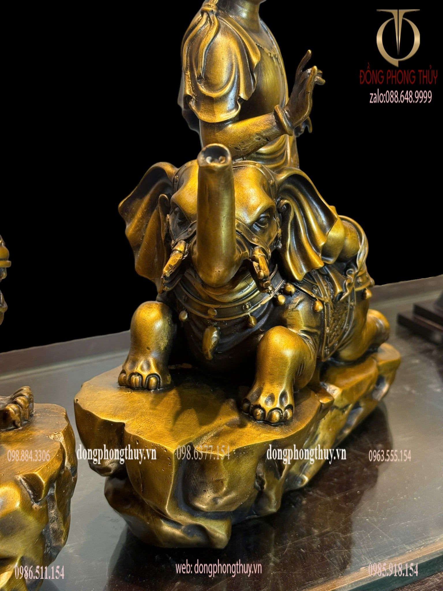 Văn thù sư lợi-phổ hiền bồ tát bằng đồng