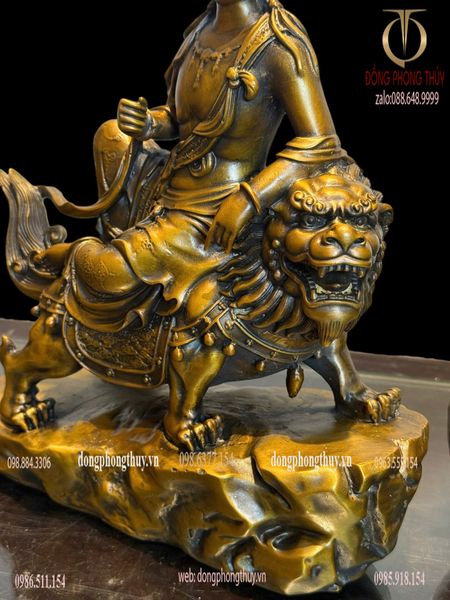Văn thù sư lợi-phổ hiền bồ tát bằng đồng