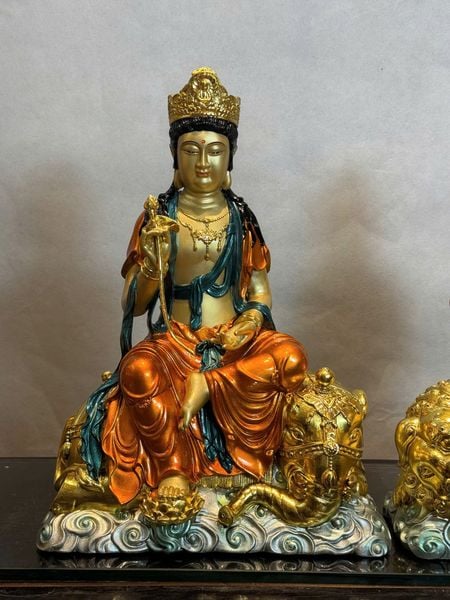 Phổ Hiền Bồ Tát-Văn Thù Sư Lợi Bồ Tát