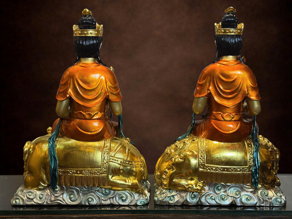 Phổ Hiền Bồ Tát-Văn Thù Sư Lợi Bồ Tát