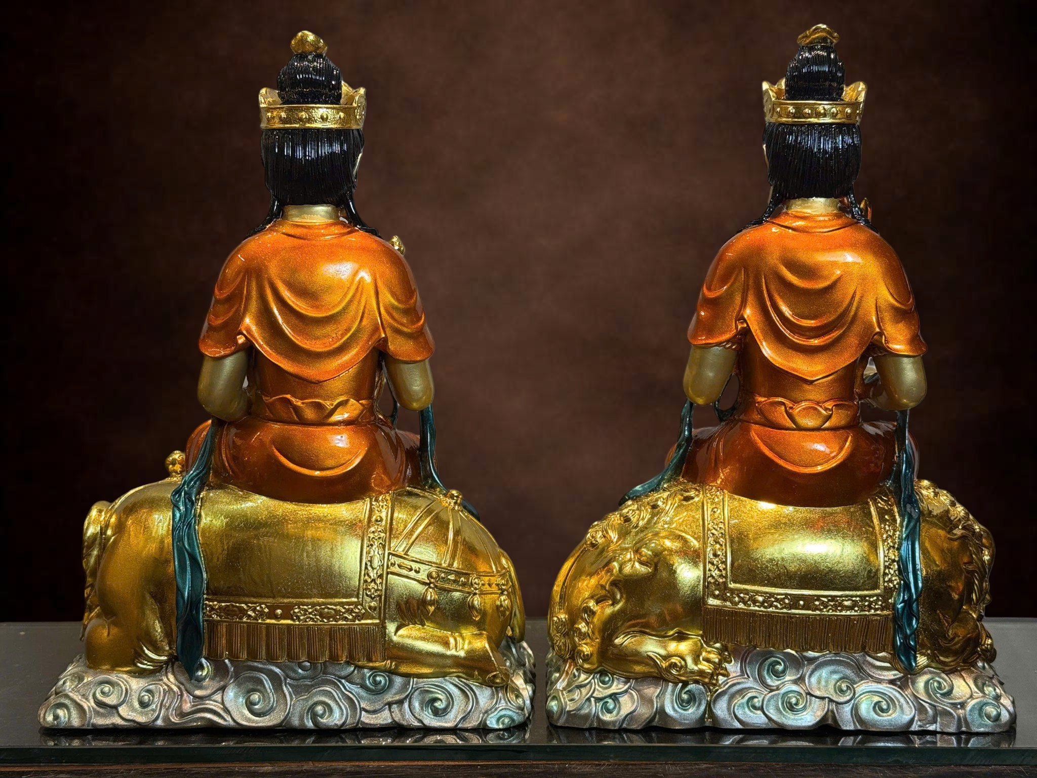 Phổ Hiền Bồ Tát-Văn Thù Sư Lợi Bồ Tát
