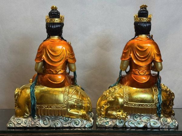 Phổ Hiền Bồ Tát-Văn Thù Sư Lợi Bồ Tát