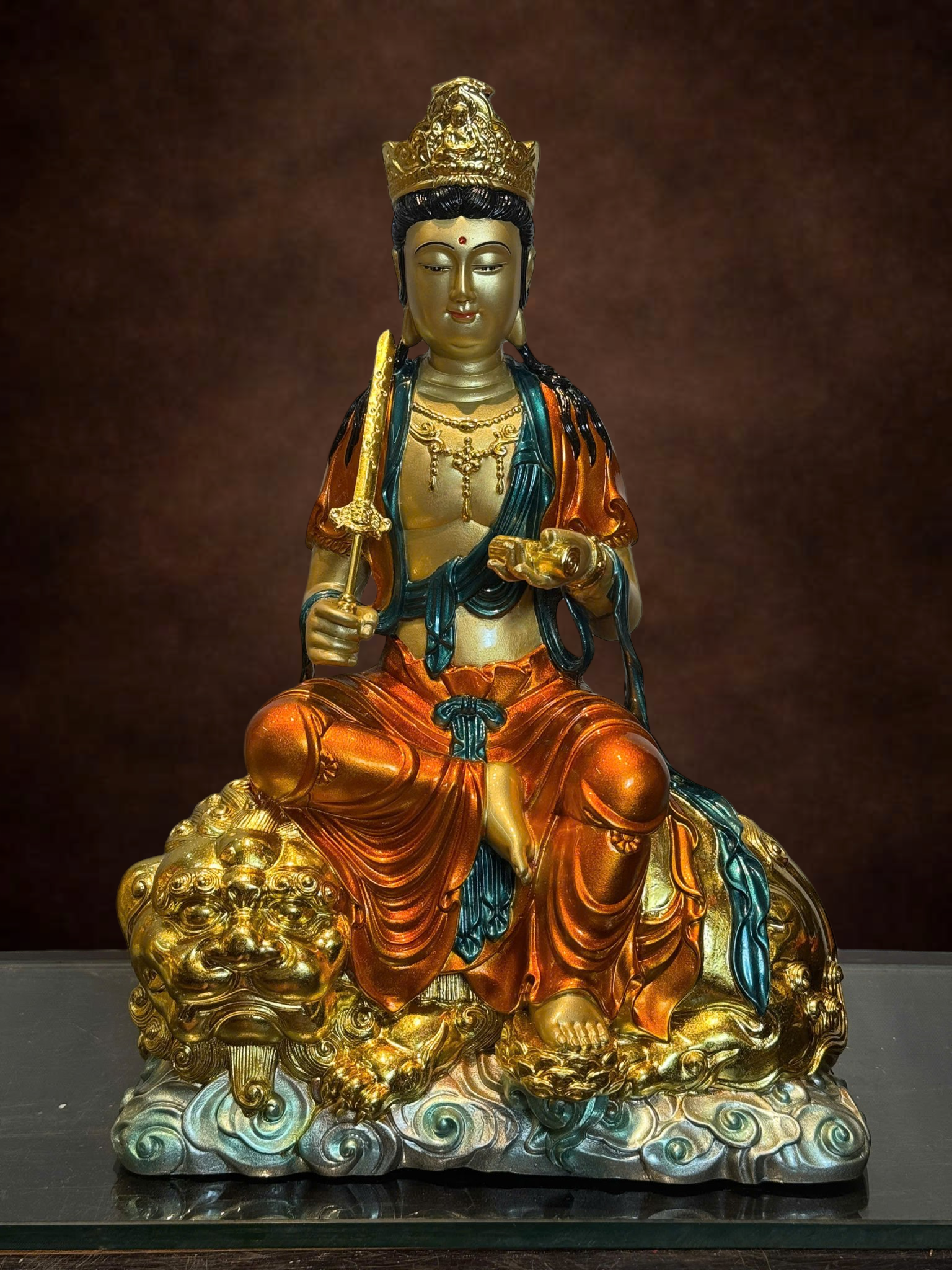 Phổ Hiền Bồ Tát-Văn Thù Sư Lợi Bồ Tát