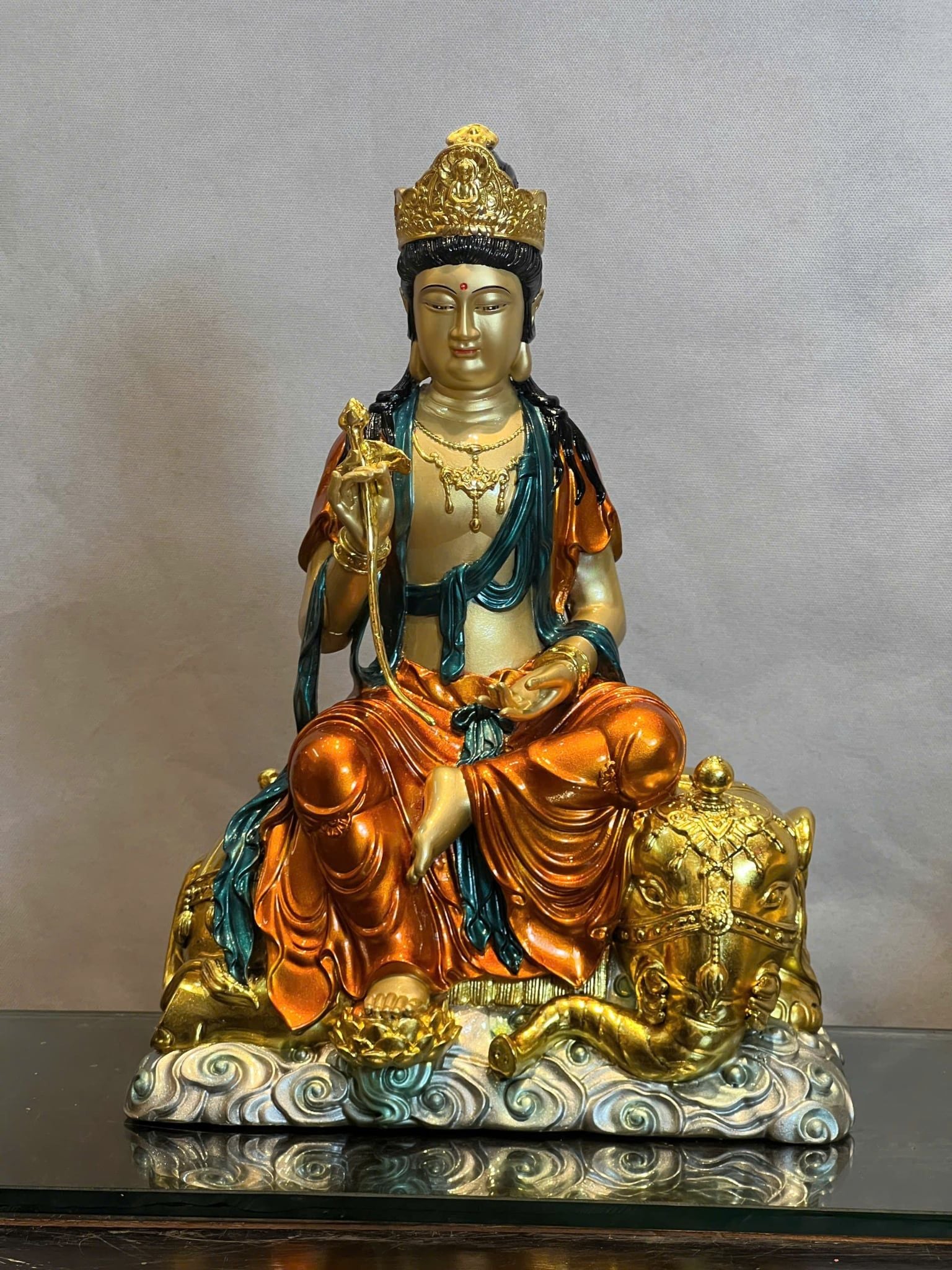 Phổ Hiền Bồ Tát-Văn Thù Sư Lợi Bồ Tát