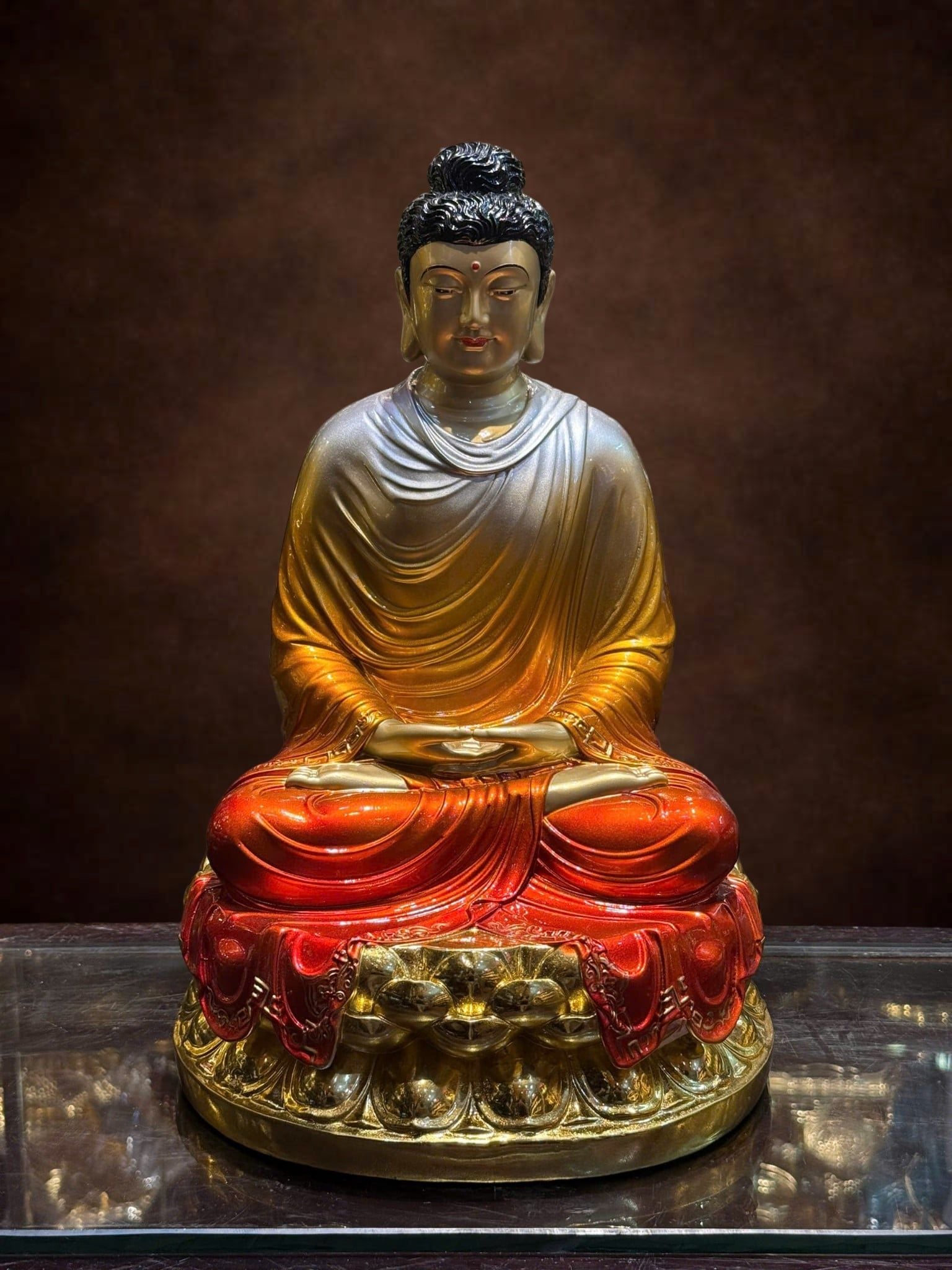 Tượng Thích Ca Mâu Ni bằng đồng