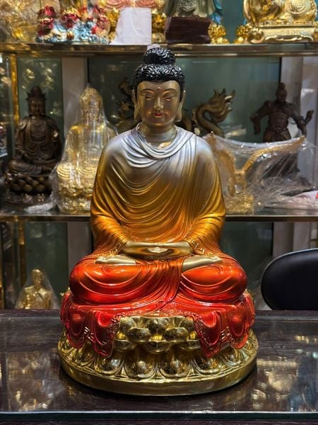 Tượng Thích Ca Mâu Ni bằng đồng