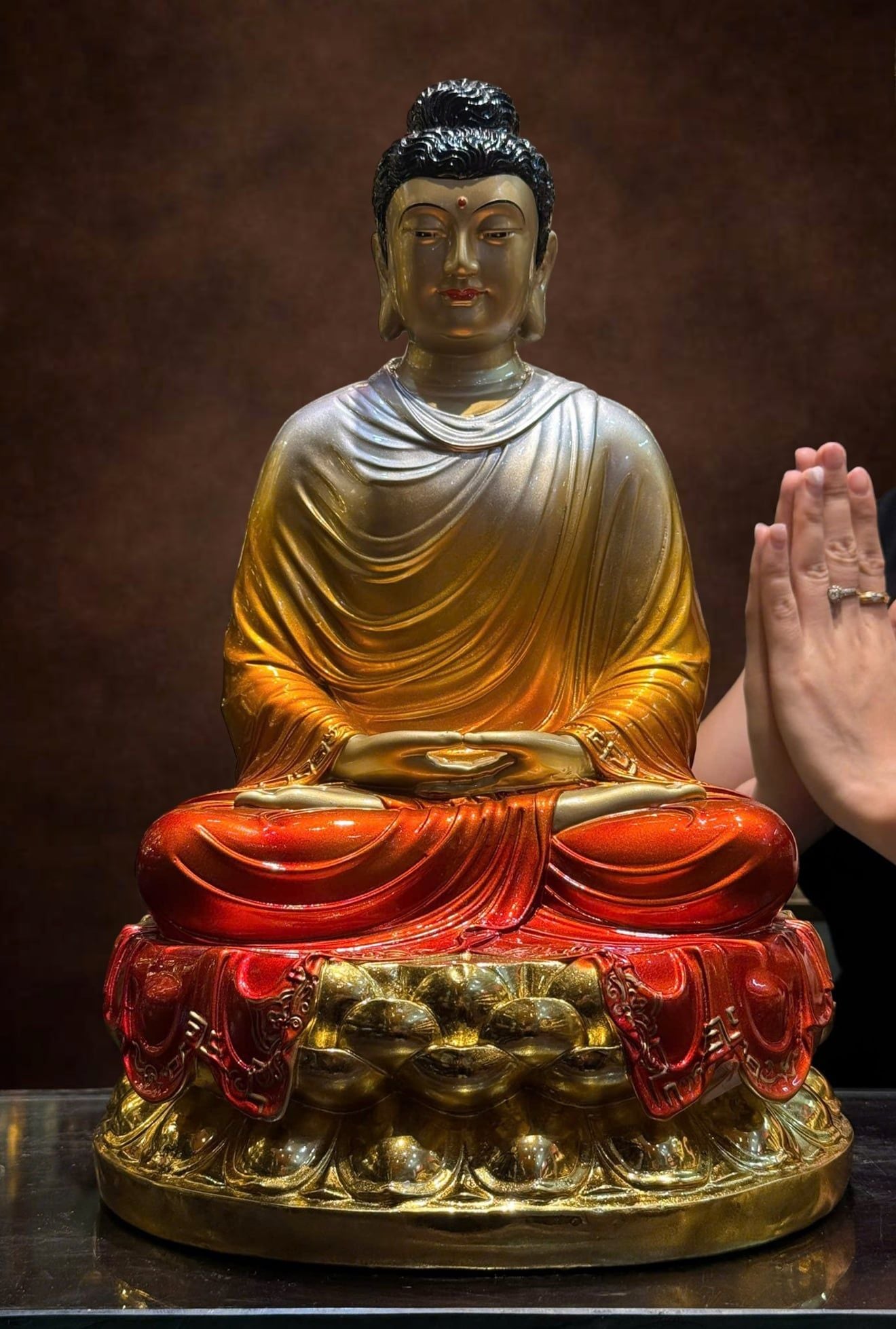 Tượng Thích Ca Mâu Ni bằng đồng