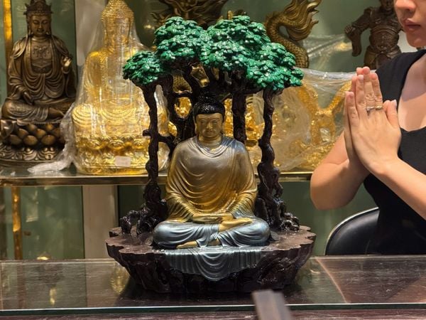Tượng phật thích ca bằng đồng