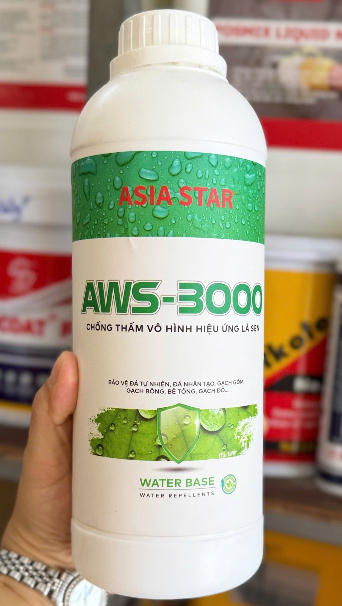 Chống thấm gốc nước cho đá AWS-3000