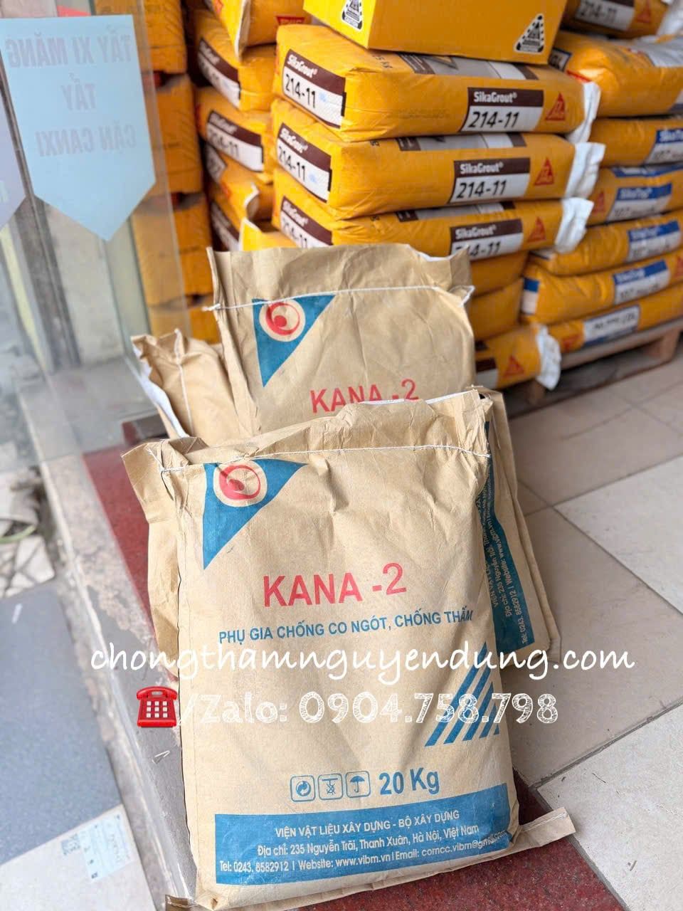 Phụ gia chống thấm, chống co ngót KANA - 2