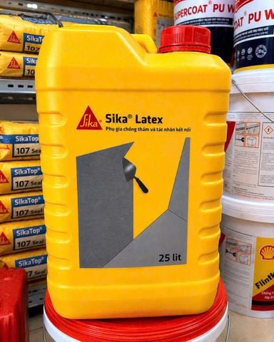 SIKA LATEX - PHỤ GIA CHỐNG THẤM CHO VỮA VÀ TÁC NHÂN KẾT NỐI