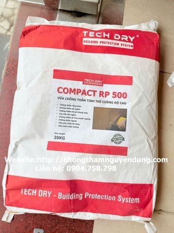 Compact RP 500 - Vữa chống thấm tinh thể cường độ cao
