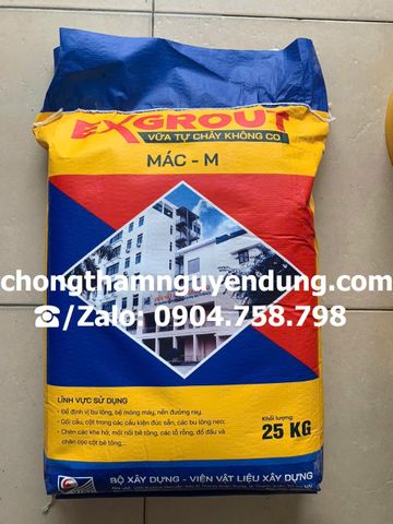 Vữa tự chảy không co EXGROUT M60