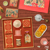  Bộ Hộp Quà Tặng Bạch Mã Vờn Mây 