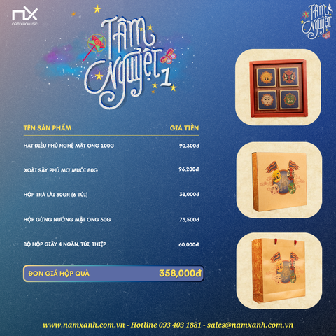  T2540 - Hộp Quà (Tâm Nguyệt 1) 