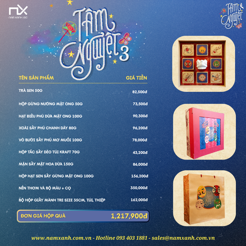  T2542 - Hộp Quà (Tâm Nguyệt 3) 