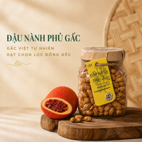  Đậu Nành Phủ Gấc 80g (100g) 