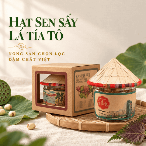  Hạt Sen Sấy Tía Tô 100g (140g)_Collection 