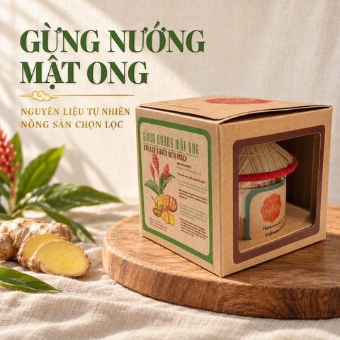  Gừng Nướng Mật Ong 50g (100g) 
