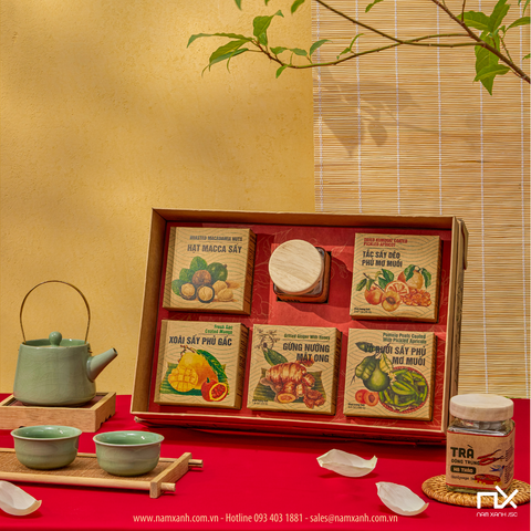  Bộ Hộp Quà Tặng Hoa Phố Mùa Xuân 