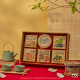  Bộ Hộp Quà Nam Xanh, Khách Đến Chơi Nhà 