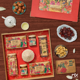  Combo Quà Tặng Nam Xanh, Bộ Hộp Chạm Xuân, Bộ Hộp Quà Tết Sang Trọng 