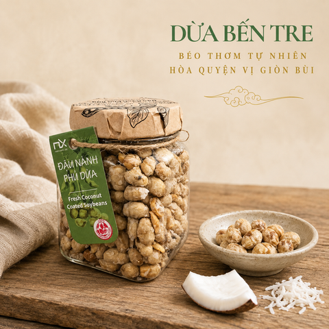  Đậu Nành Phủ Dừa 80g (100g) 