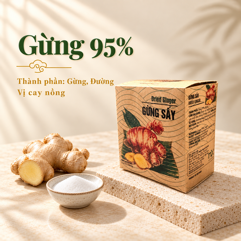  Gừng Sấy 150g 